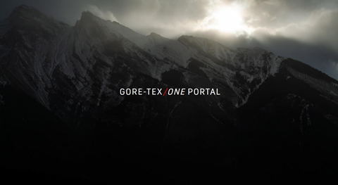 GORE-TEX ONE Portal. Screenshot